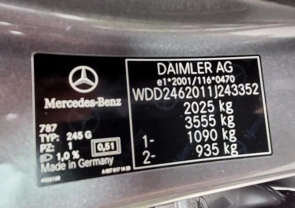 Mercedes-Benz Klasa B cena 49900 przebieg: 138000, rok produkcji 2014 z Radom małe 379